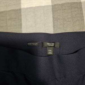 Vera Wang dress pants navy blue